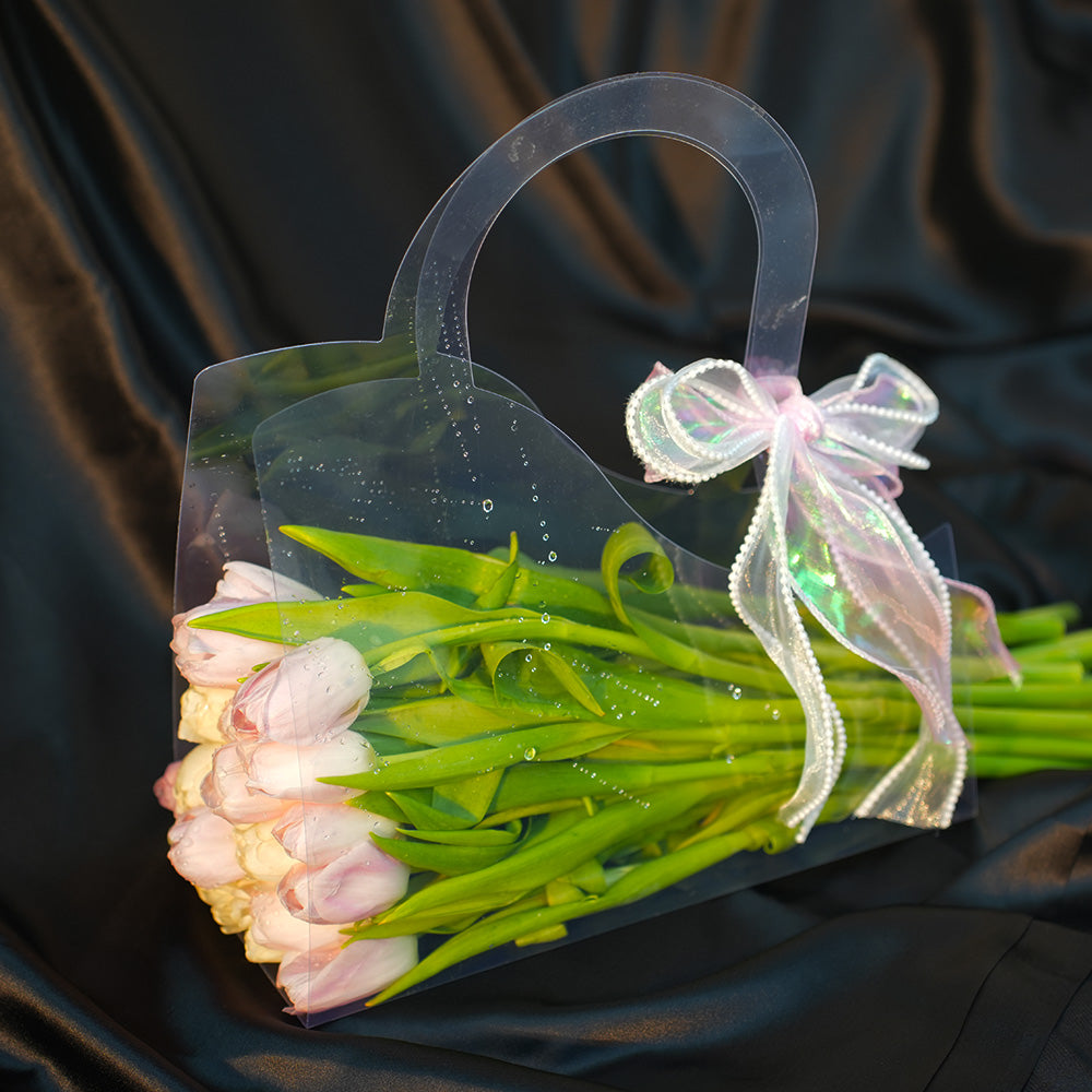 Crystal Tote - Tulip Edition (20 Tulips/ Any colour)