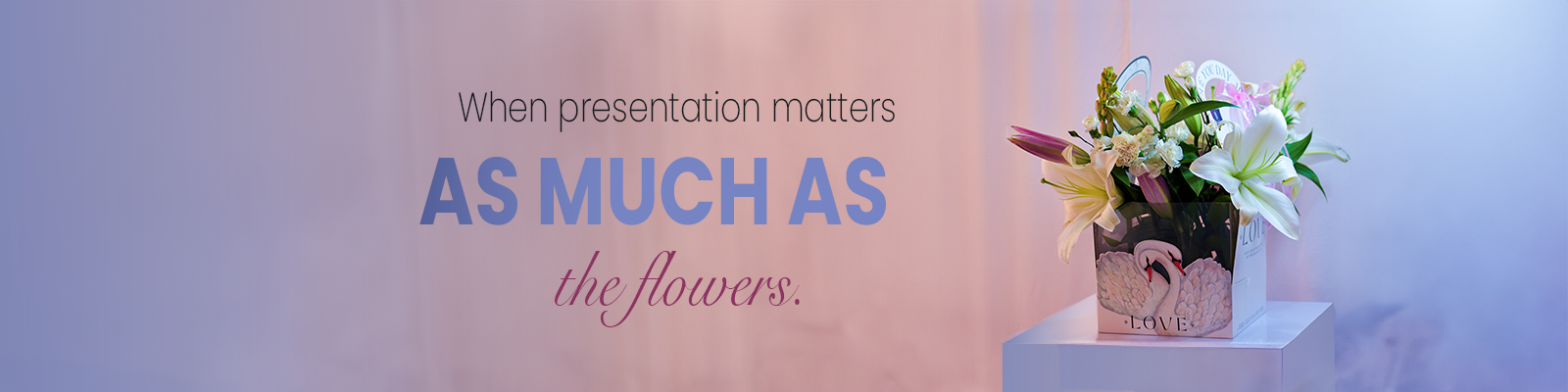 Flowers in Box Banner